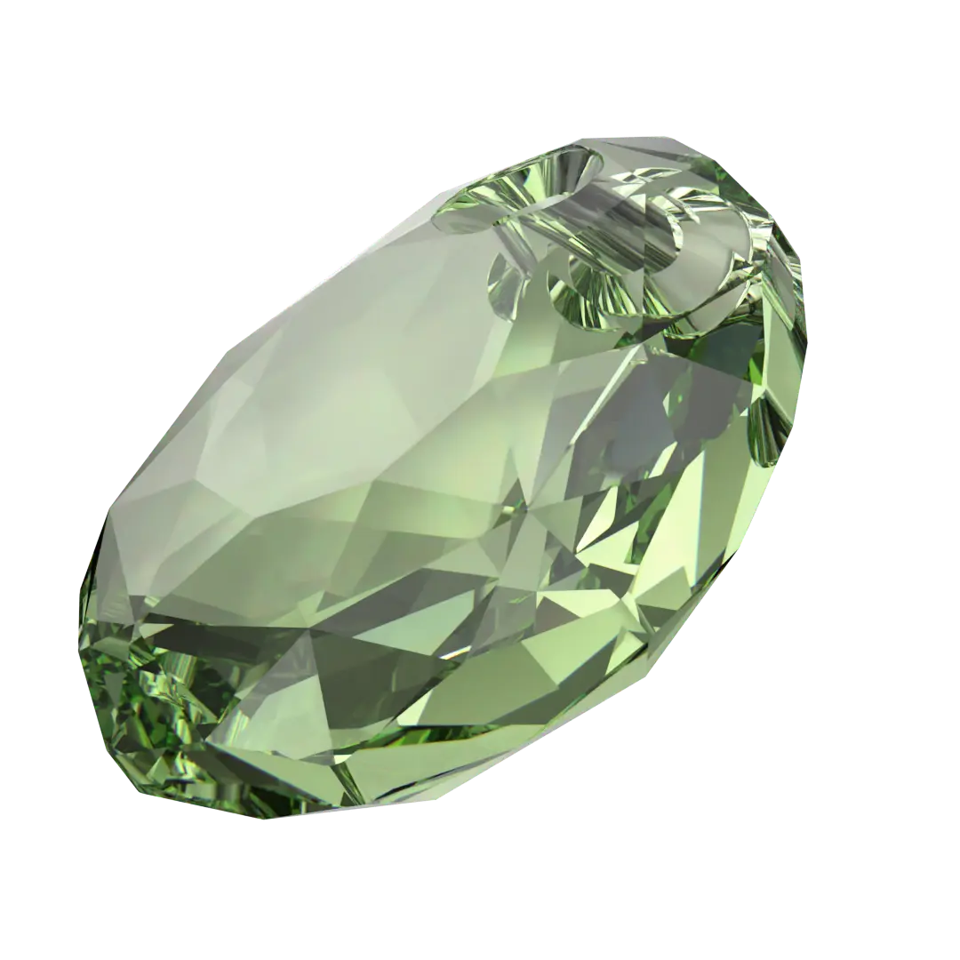 Serinity Pendants Majestic (6436) Dark Peridot - Bluestreak Crystals