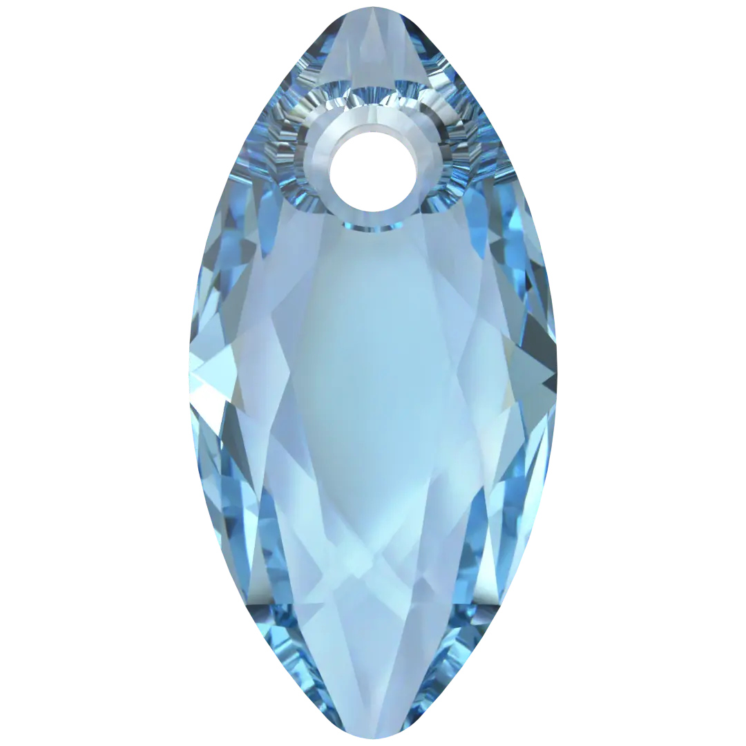 Serinity Pendants Marquise Cut (6437) Aquamarine - Bluestreak Crystals