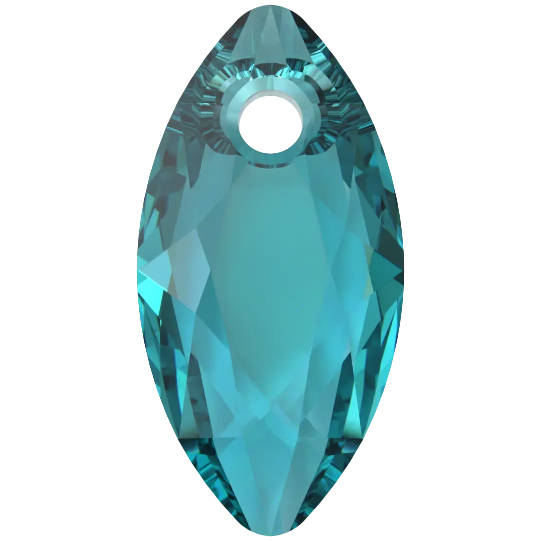 Serinity Pendants Marquise Cut (6437) Blue Zircon - Bluestreak Crystals