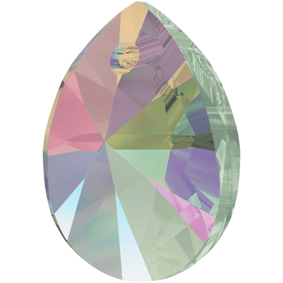 Serinity Pendants Mini Pear (6128) Crystal Paradise Shine - Bluestreak Crystals