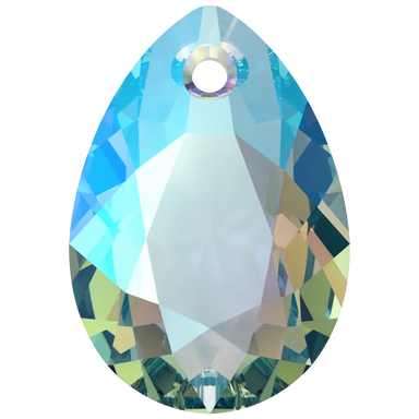 Serinity Pendants Pear Cut (6433) Aquamarine Shimmer - Bluestreak Crystals
