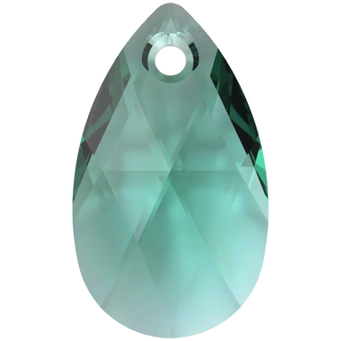 Serinity Pendants Peardrop (6106) Caribbean Green - Bluestreak Crystals