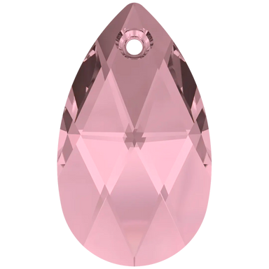 Serinity Pendants Peardrop (6106) Crystal Antique Pink - Bluestreak Crystals
