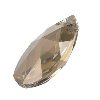 Serinity Pendants Peardrop (6106) Crystal Bronze - Bluestreak Crystals