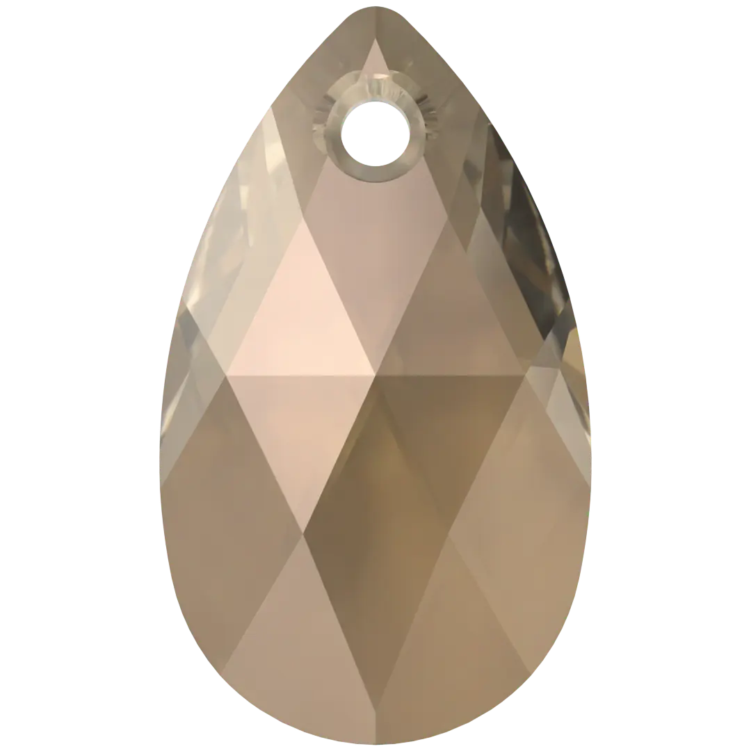 Serinity Pendants Peardrop (6106) Crystal Bronze - Bluestreak Crystals