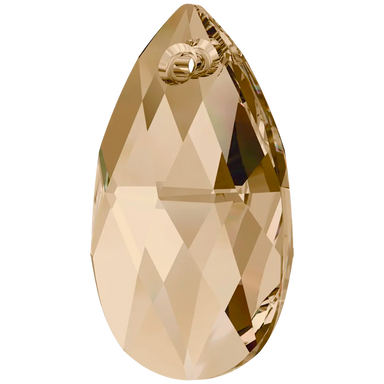 Serinity Pendants Peardrop (6106) Crystal Golden Shadow - Bluestreak Crystals