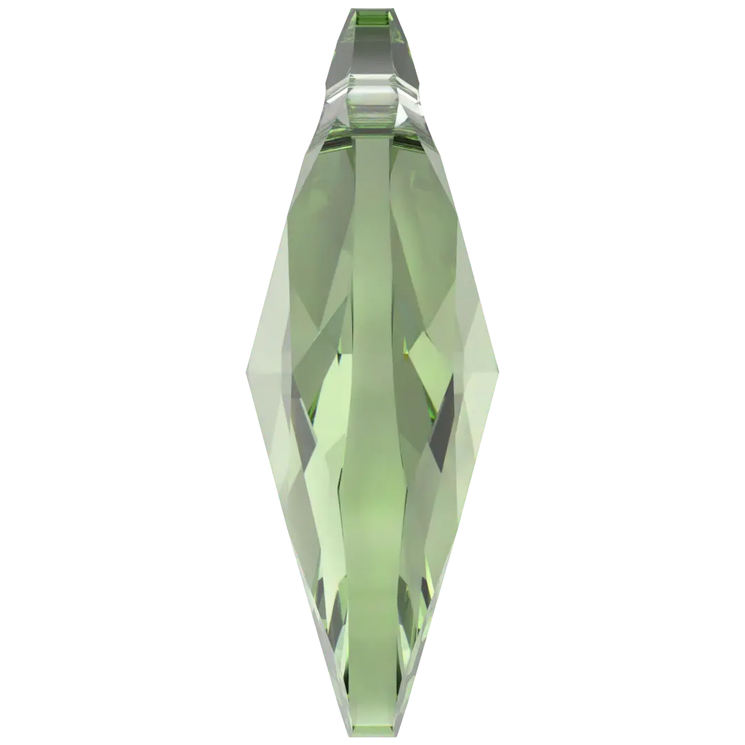 Serinity Pendants Peardrop (6106) Dark Peridot - Bluestreak Crystals