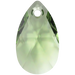 Serinity Pendants Peardrop (6106) Dark Peridot - Bluestreak Crystals