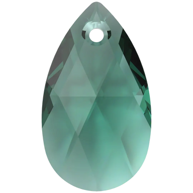 Serinity Pendants Peardrop (6106) Emerald - Bluestreak Crystals