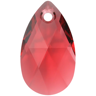 Serinity Pendants Peardrop (6106) Light Siam - Bluestreak Crystals