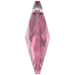 Serinity Pendants Peardrop (6106) Rose - Bluestreak Crystals