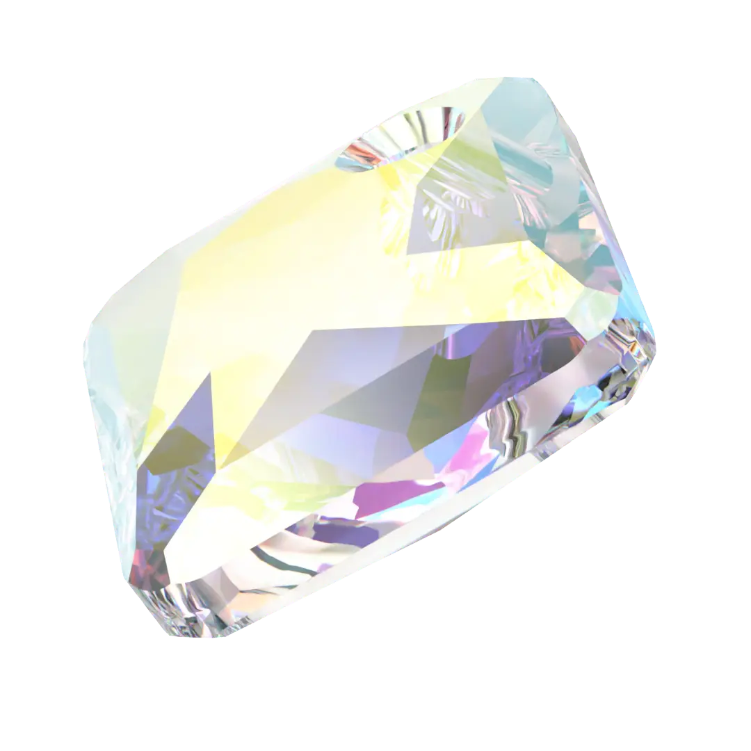 Serinity Pendants Princess Cut (6431) Crystal Shimmer - Bluestreak Crystals