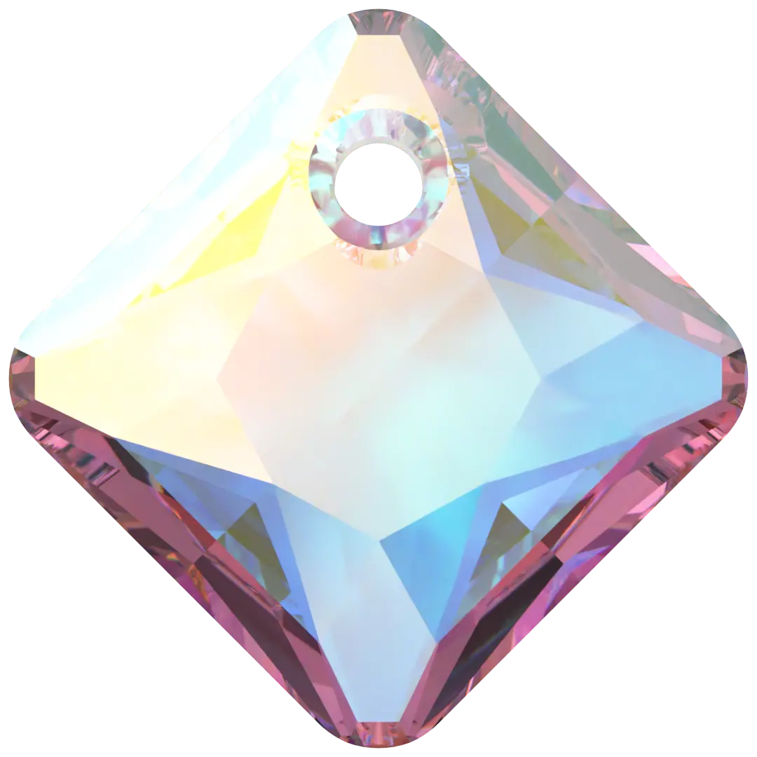 Serinity Pendants Princess Cut (6431) Crystal Shimmer - Bluestreak Crystals