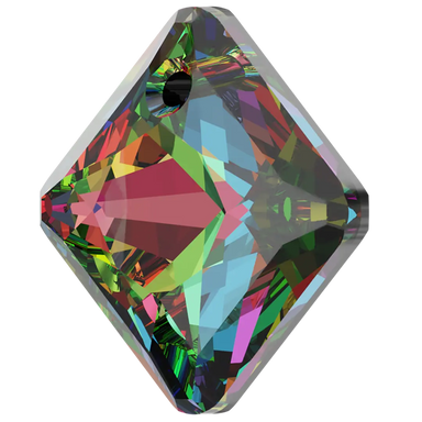 Serinity Pendants Princess Cut (6431) Crystal Vitrail Medium P - Bluestreak Crystals