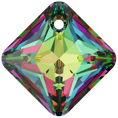 Serinity Pendants Princess Cut (6431) Crystal Vitrail Medium P - Bluestreak Crystals