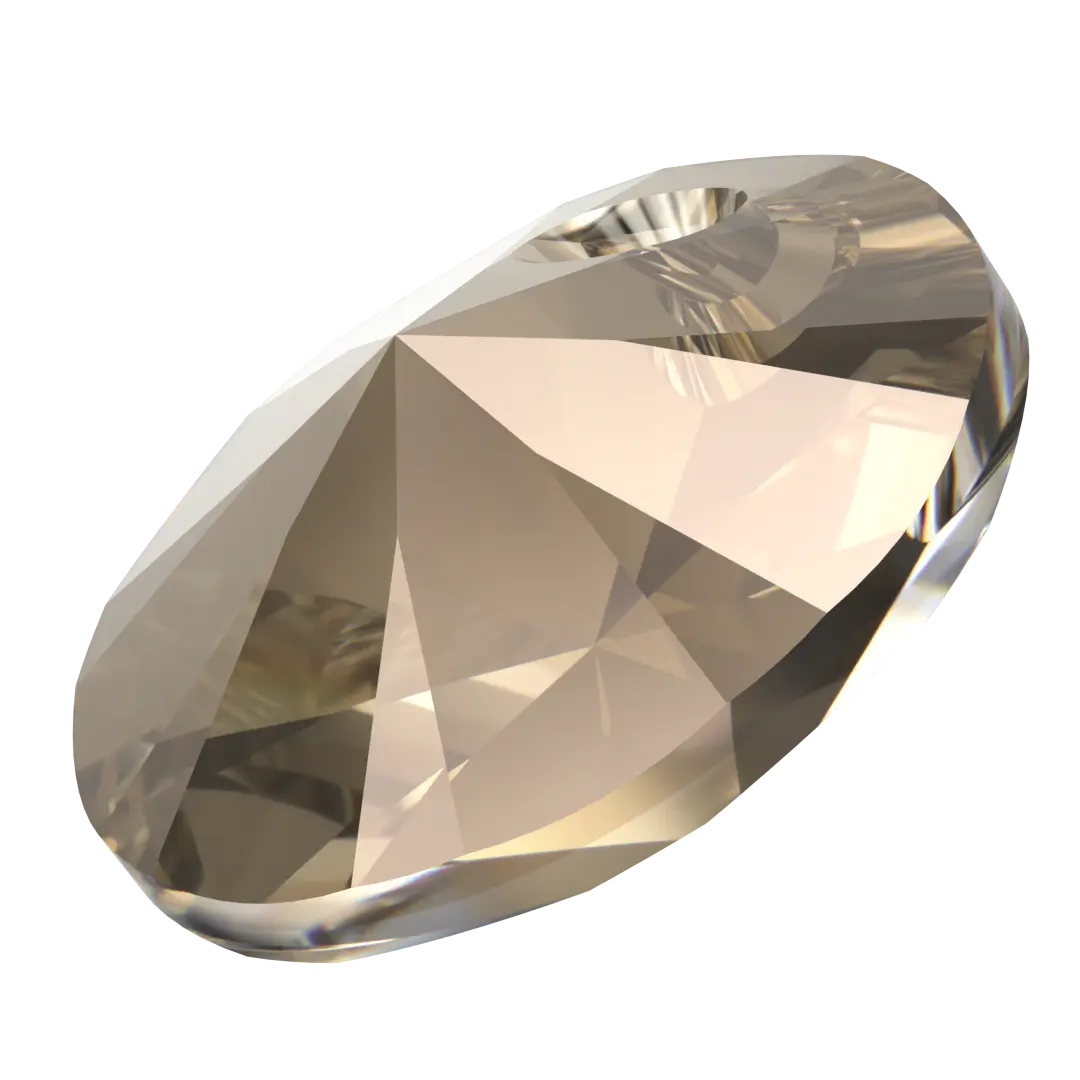 Serinity Pendants Round Cut (6428) Crystal Bronze - Bluestreak Crystals