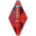 Serinity Pendants Round Cut (6428) Light Siam Shimmer - Bluestreak Crystals