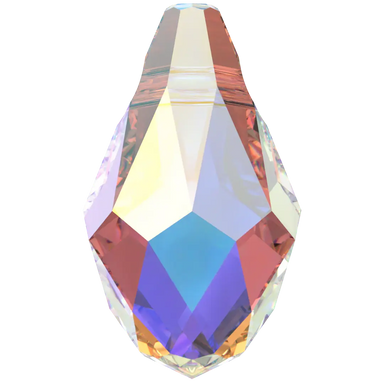 Serinity Pendants Small Briolette (6007) Crystal AB - Bluestreak Crystals