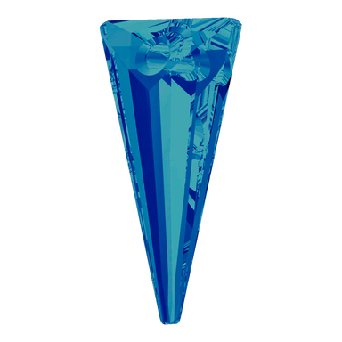 Serinity Pendants Spike (6480) Crystal Bermuda Blue P - Bluestreak Crystals