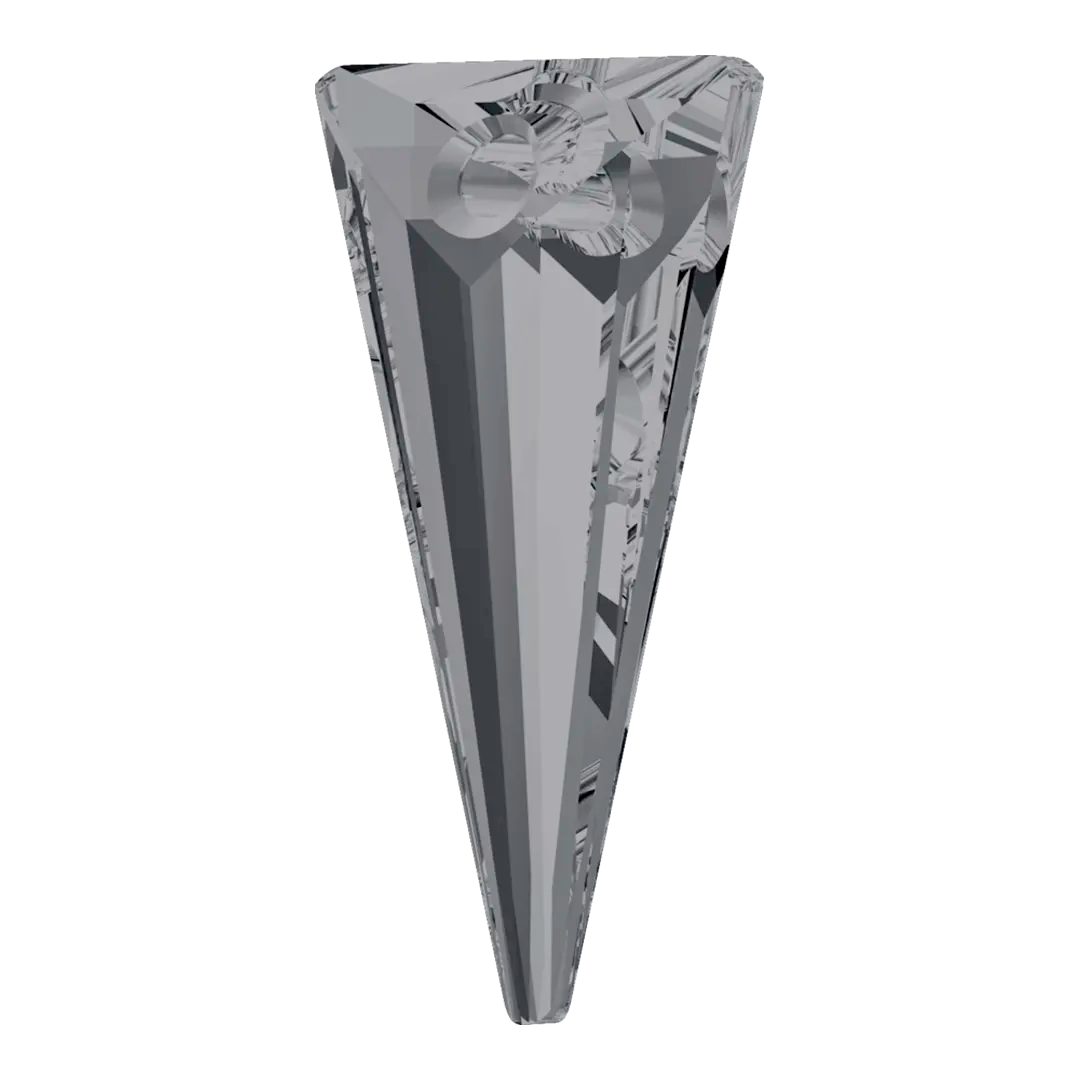 Serinity Pendants Spike (6480) Crystal Silver Night - Bluestreak Crystals