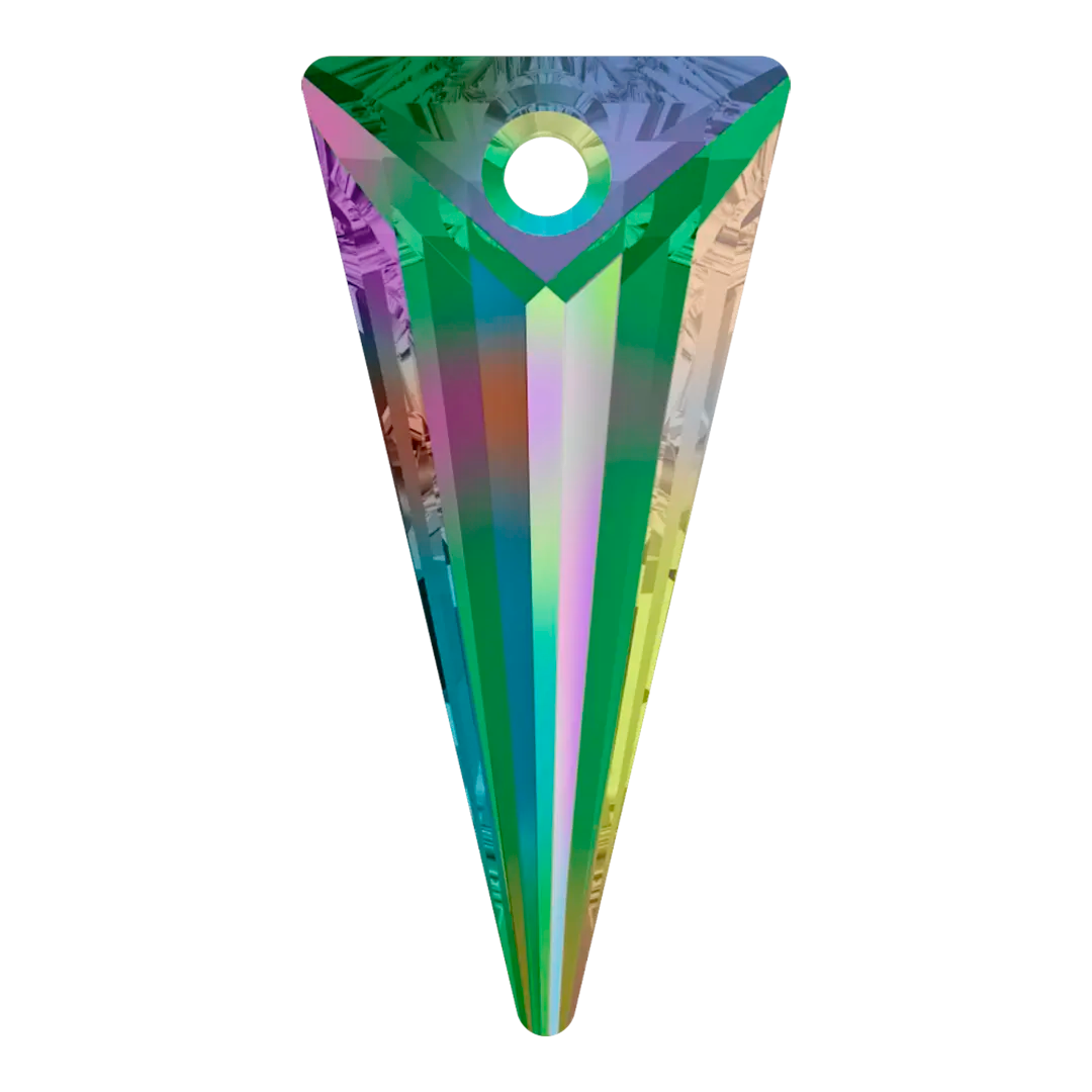 Serinity Pendants Spike (6480) Crystal Vitrail Medium P - Bluestreak Crystals