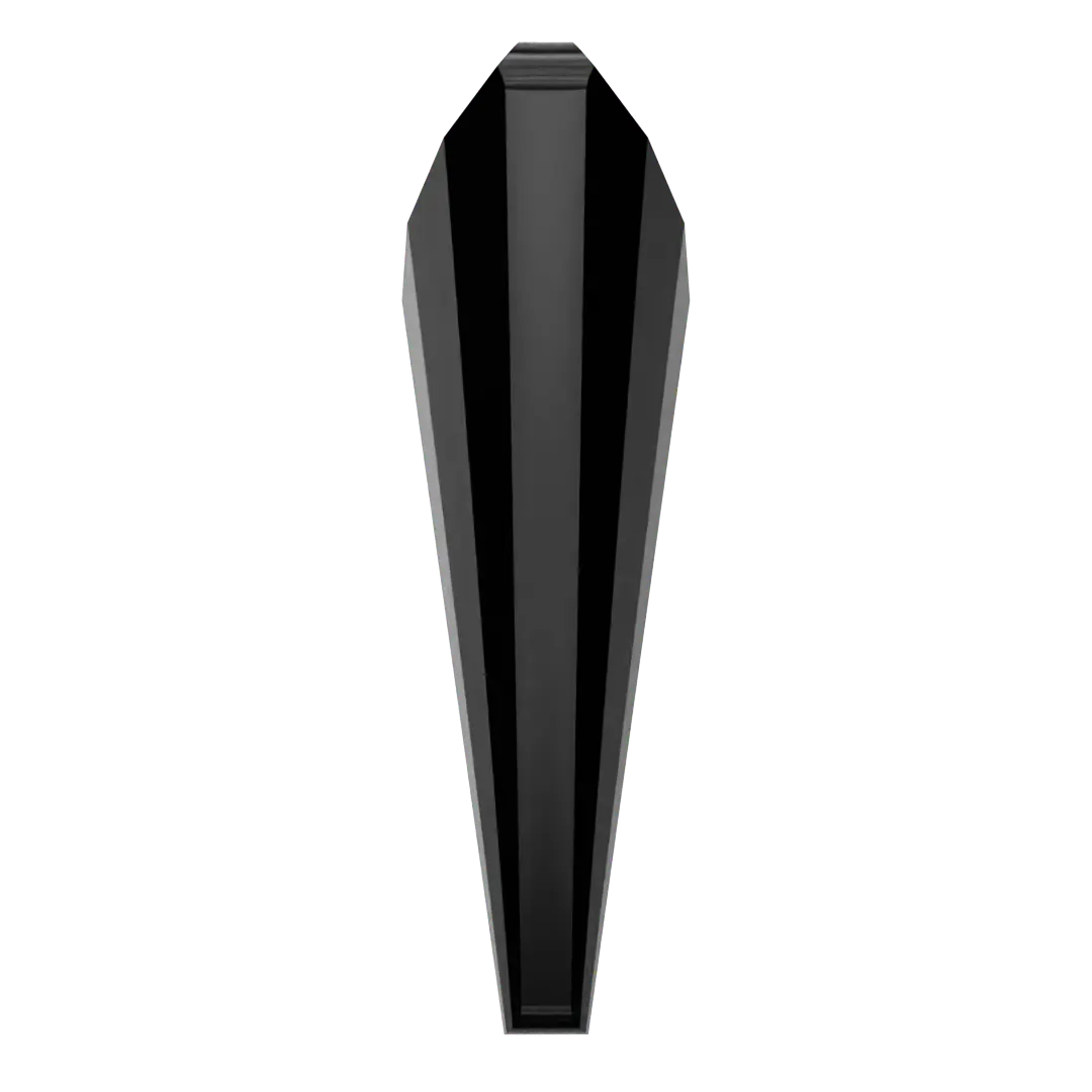 Serinity Pendants Spike (6480) Jet - Bluestreak Crystals