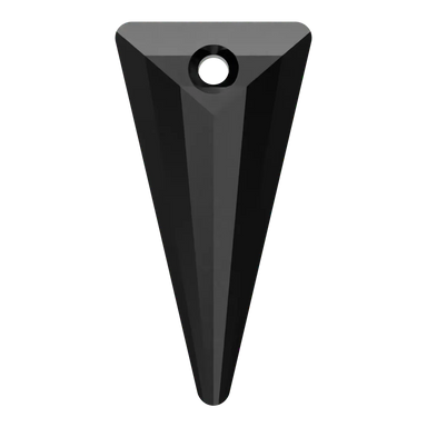 Serinity Pendants Spike (6480) Jet - Bluestreak Crystals