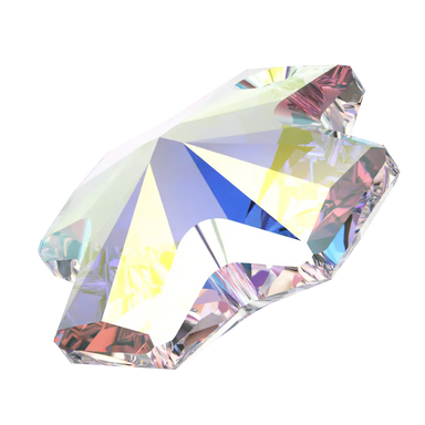 Serinity Pendants Square Cross (6866) Crystal AB - Bluestreak Crystals