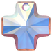 Serinity Pendants Square Cross (6866) Crystal AB - Bluestreak Crystals