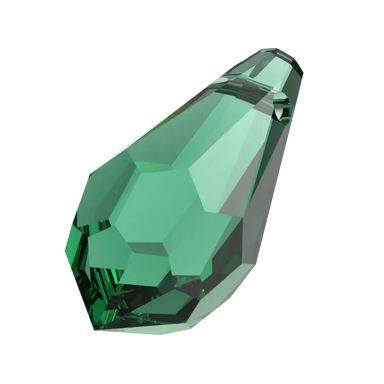 Serinity Pendants Teardrop (6000) Emerald - Bluestreak Crystals