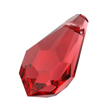 Serinity Pendants Teardrop (6000) Light Siam - Bluestreak Crystals