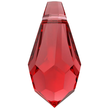 Serinity Pendants Teardrop (6000) Light Siam - Bluestreak Crystals