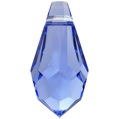 Serinity Pendants Teardrop (6000) Sapphire - Bluestreak Crystals
