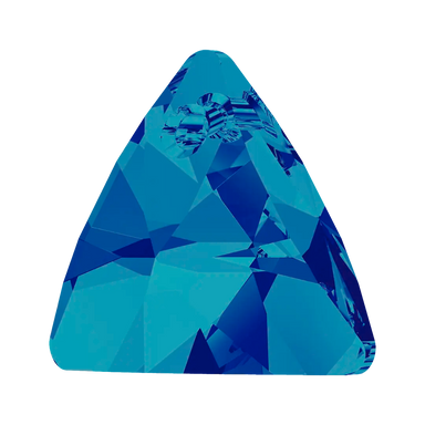 Serinity Pendants Triangle Cut (6628) Crystal Bermuda Blue P - Bluestreak Crystals