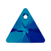 Serinity Pendants Triangle Cut (6628) Crystal Bermuda Blue P - Bluestreak Crystals