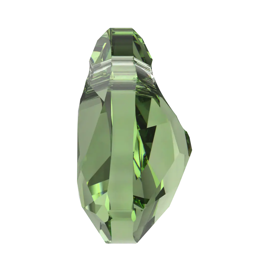 Serinity Pendants Trilliant Cut (6434) Dark Peridot - Bluestreak Crystals