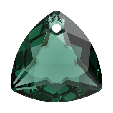 Serinity Pendants Trilliant Cut (6434) Emerald - Bluestreak Crystals