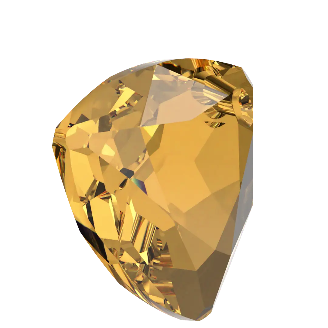 Serinity Pendants Trilliant Cut (6434) Golden Topaz - Bluestreak Crystals