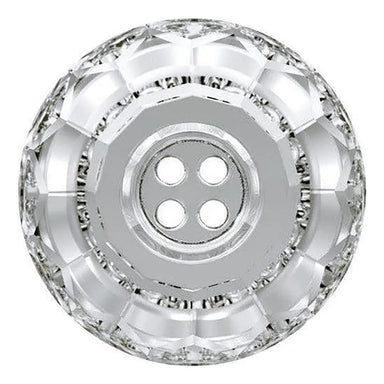 Serinity Sew On Crystals Classic Button 4 Holes (3008) Crystal - Bluestreak Crystals