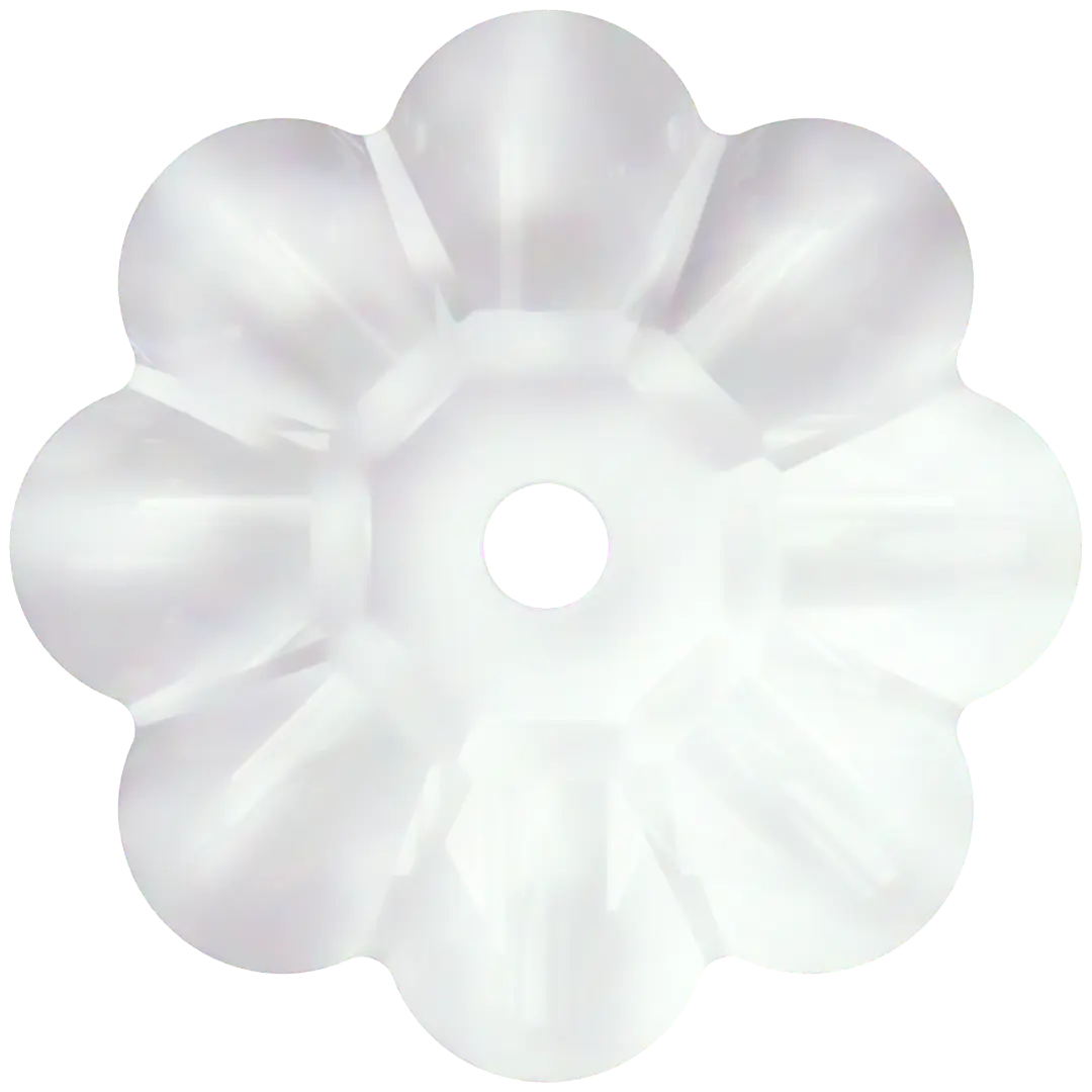 Serinity Sew On Crystals Daisy Spacer (3700) Crystal UNFOILED - Bluestreak Crystals