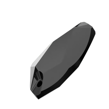 Serinity Sew On Crystals Galactic (3256) Jet UNFOILED - Bluestreak Crystals