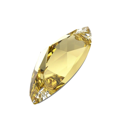 Serinity Sew On Crystals Navette (3223) Dark Jonquil - Bluestreak Crystals