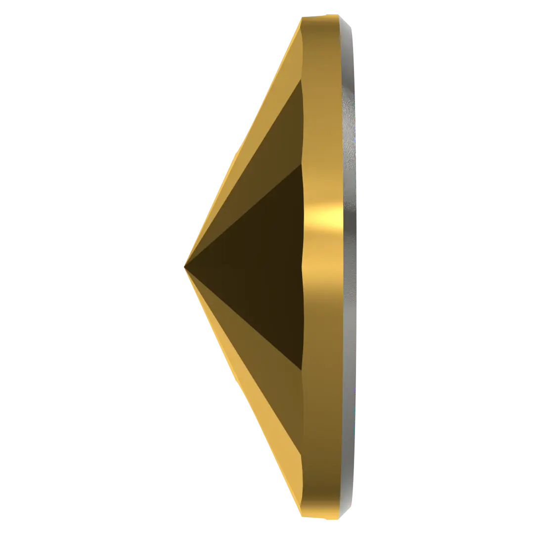 Swarovski Sew On Crystals Rivoli (3200) Crystal Metallic Sunshine - Bluestreak Crystals