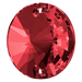 Swarovski Sew On Crystals Rivoli (3200) Scarlet - Bluestreak Crystals