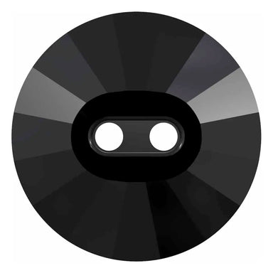 Serinity Sew On Crystals Rivoli Classic Button 2 Holes (3019) Jet UNFOILED - Bluestreak Crystals