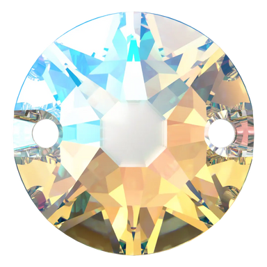 Serinity Sew On Crystals Round (3288) Crystal Shimmer - Bluestreak Crystals