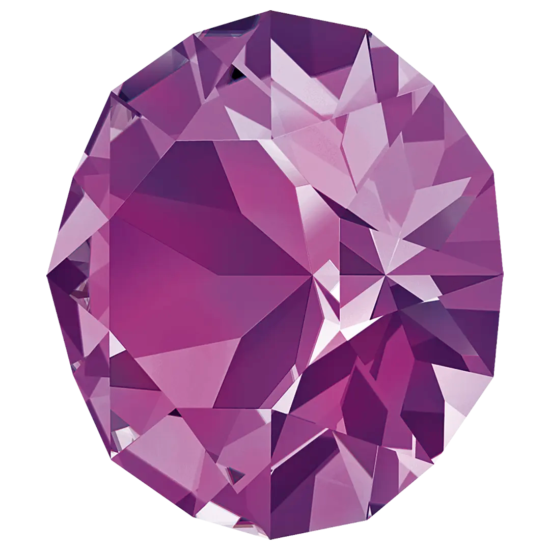 Swarovski Chatons Round Stones (1028 & 1088) Amethyst - Bluestreak Crystals