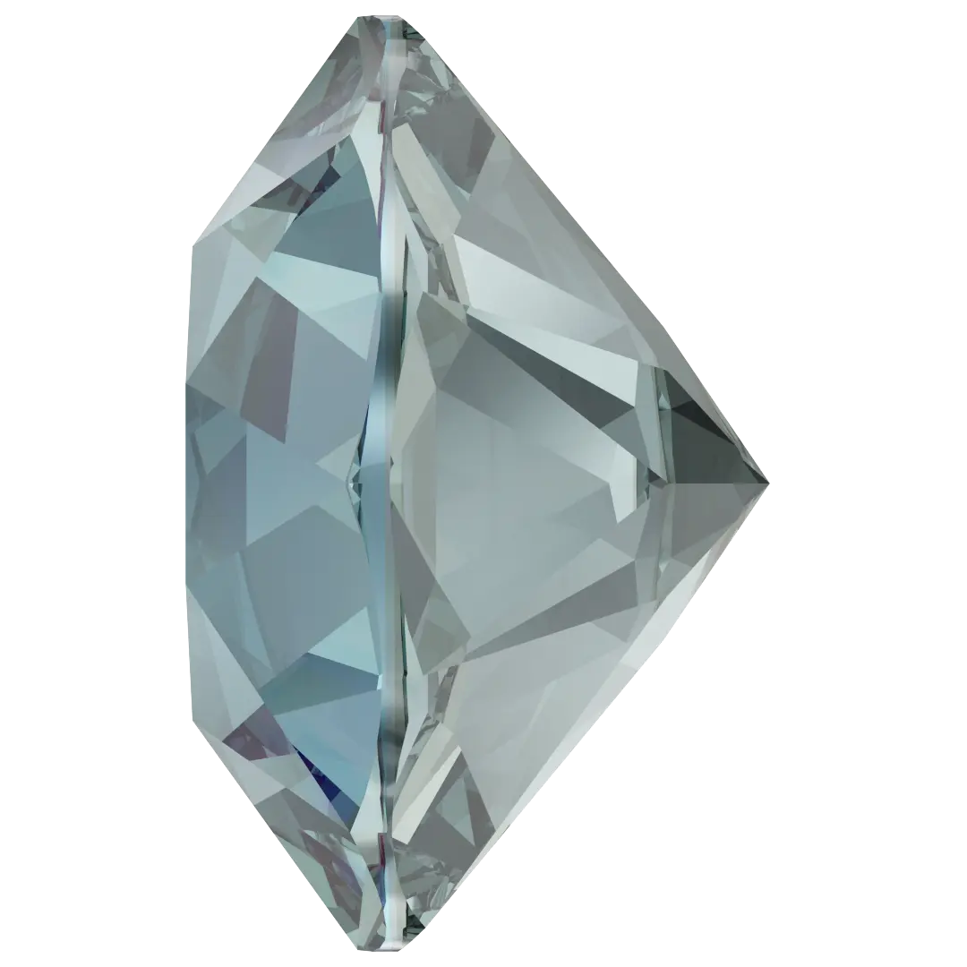 Swarovski Chatons Round Stones (1028 & 1088) Aquamarine Ignite UNFOILED - Bluestreak Crystals