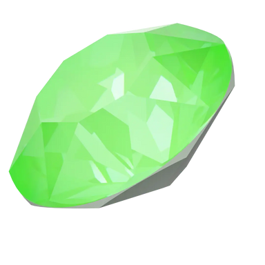 Serinity Chatons Round Stones (1028 & 1088) Crystal Electric Green Ignite UNFOILED - Bluestreak Crystals