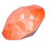 Swarovski Chatons Round Stones (1028 & 1088) Crystal Electric Orange Ignite UNFOILED - Bluestreak Crystals